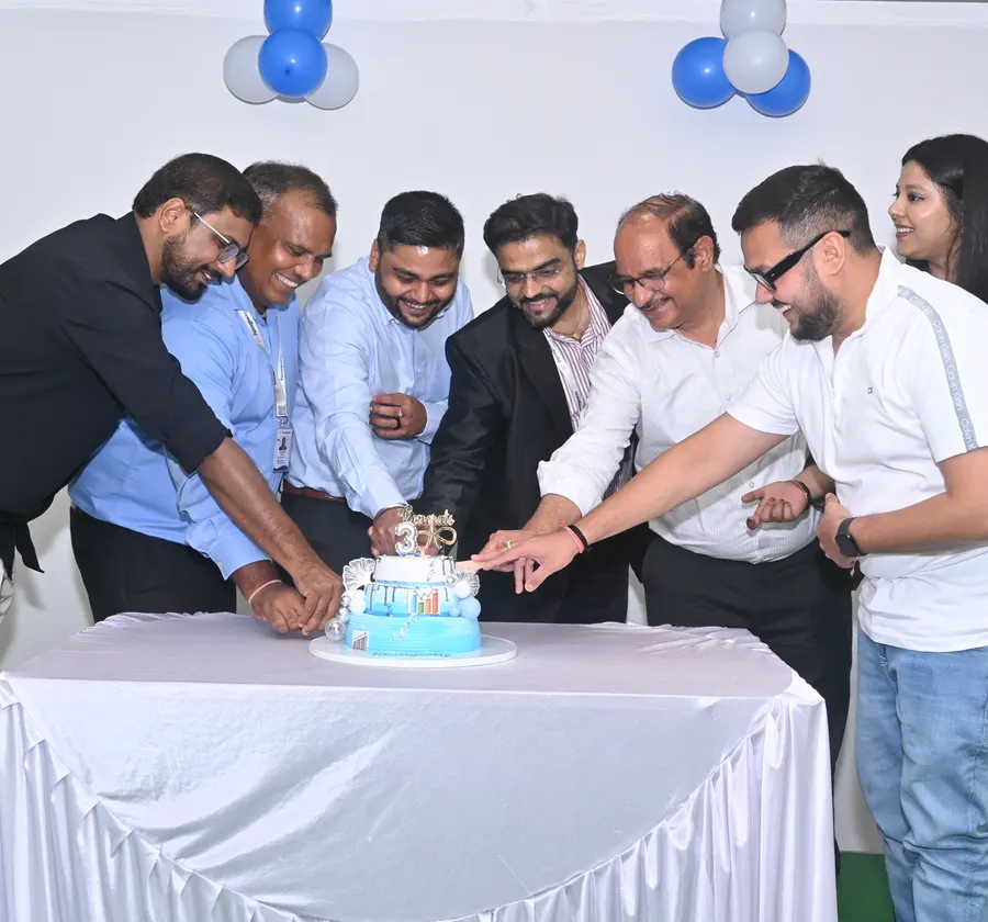 The Passageway Tech team together at a company gathering